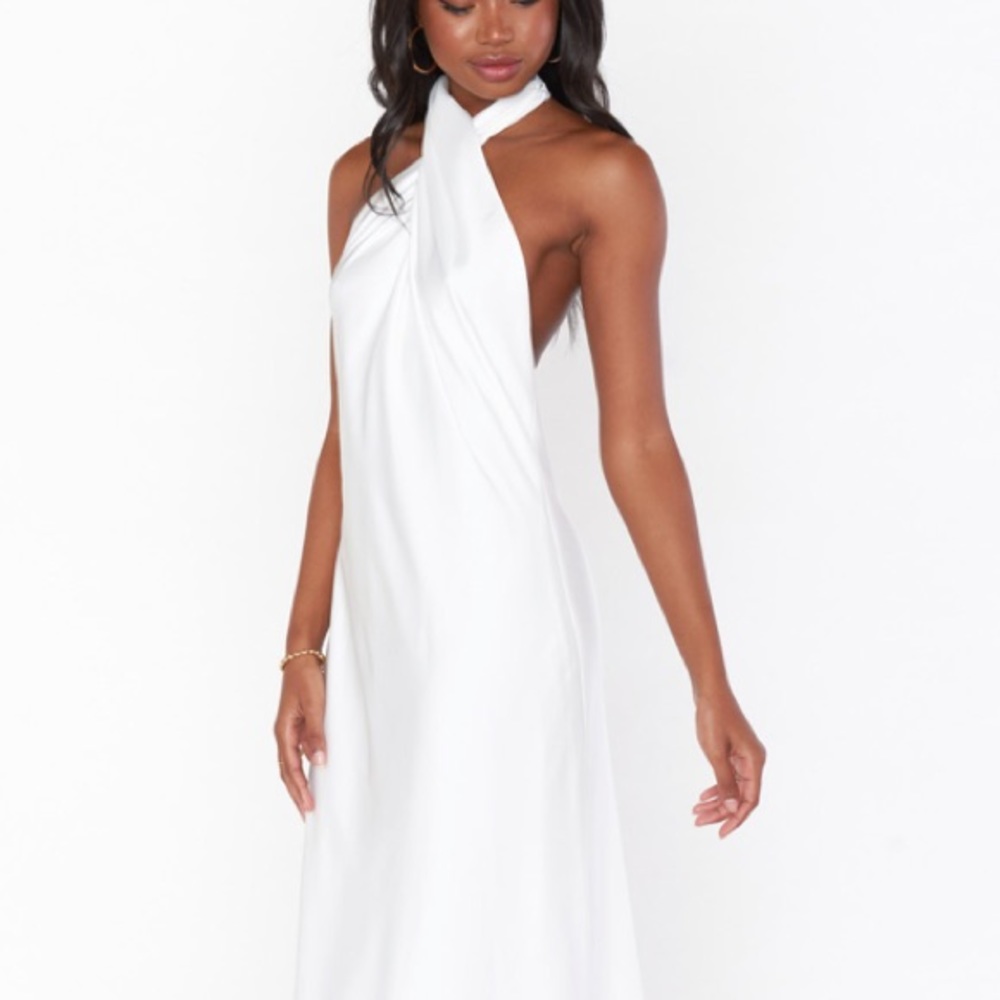 Show Me Your Mumu Jasmine Halter Maxi Dress